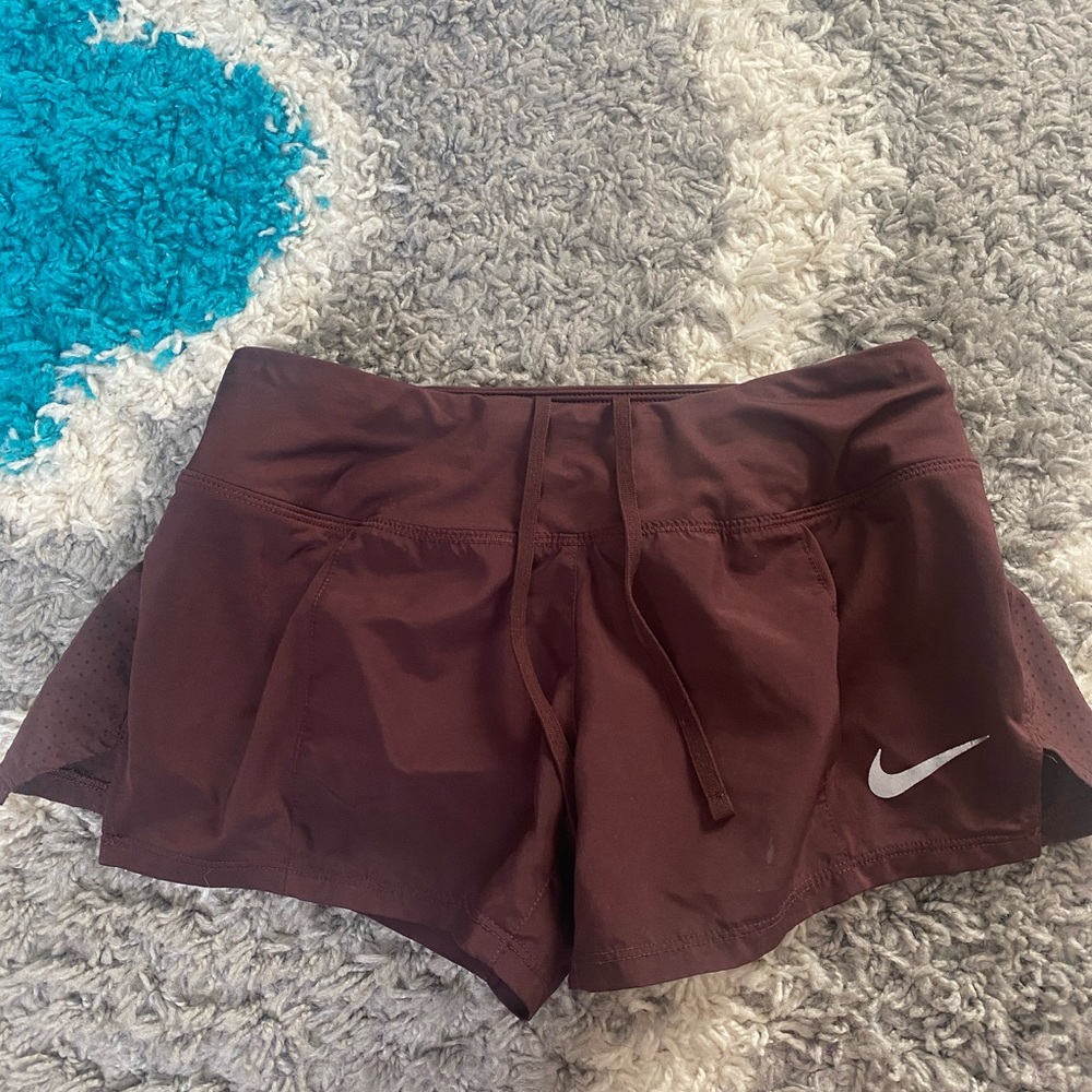 Women’s Nike Running Shorts. Size XS. Maroon